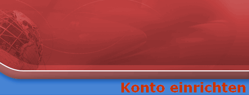 Konto einrichten